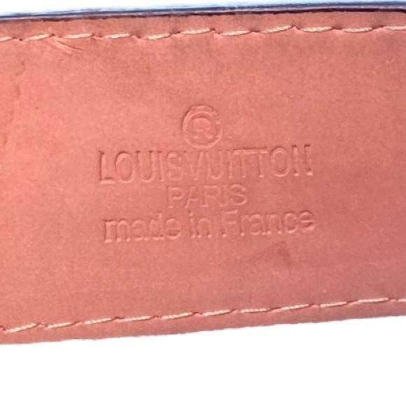 Louis Vuitton Checkerboard Belt Paris France 46/115 (S-1) - Picture 3 of 8